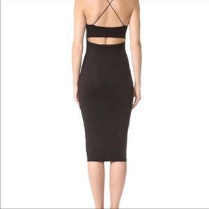 T by Alexander Wang Black Strappy Dress